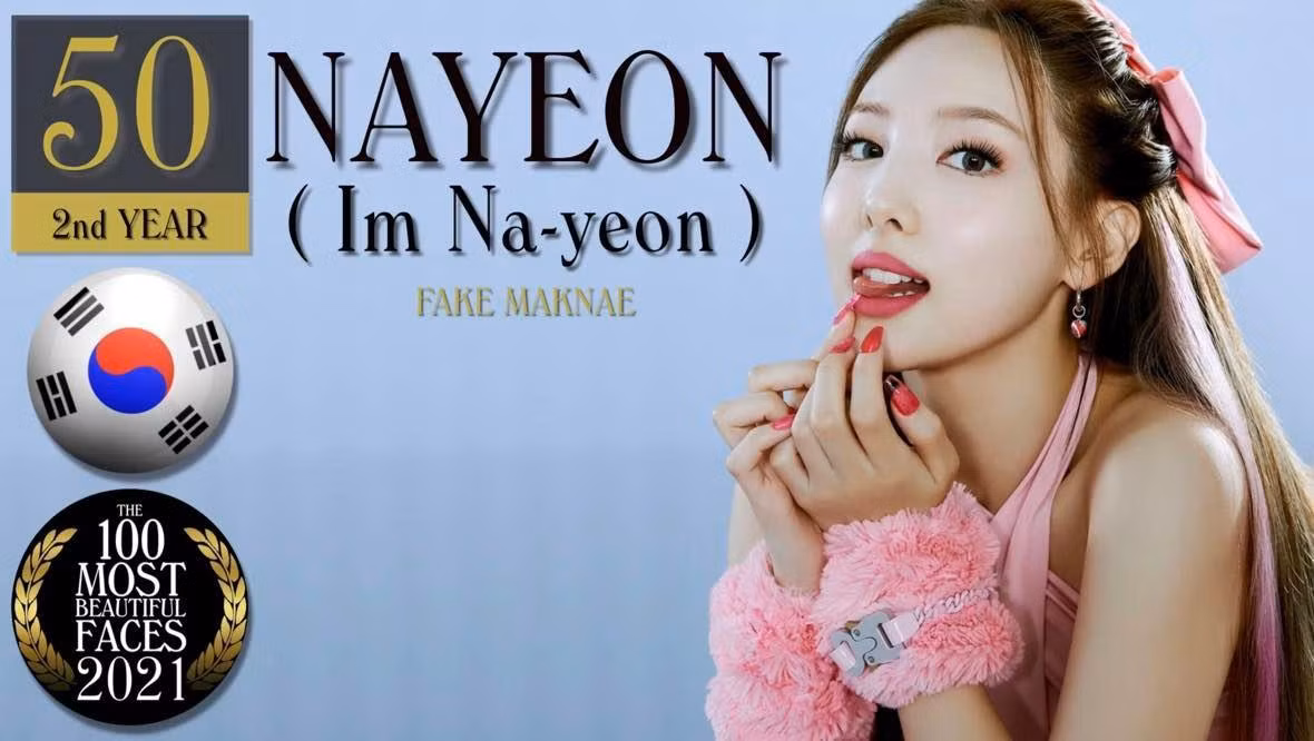 Chị cả Nayeon giành vị trí thứ 50.
