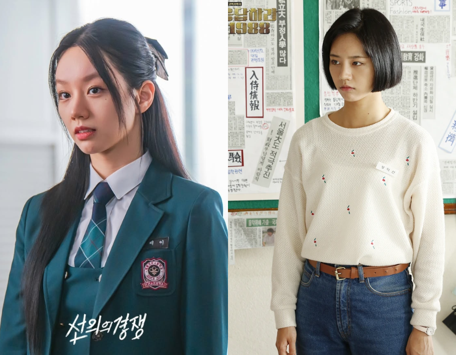 Sự khác biệt ấn tượng về tạo hình nhân vật, ánh mắt, thần thái của Hyeri trong Friendly Rivalry so với vai diễn Duksun trong Reply 1988 trước đây. Sự khác biệt ấn tượng về tạo hình nhân vật, ánh mắt, thần thái của Hyeri trong Friendly Rivalry so với vai diễn Duksun trong Reply 1988 trước đây.