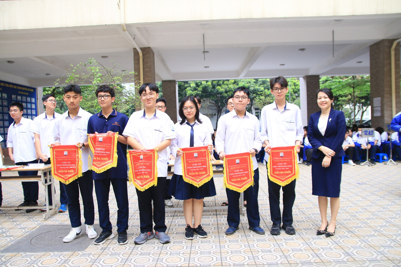 Nguồn ảnh: FB Trường THPT chuyên Đại học Sư phạm. Nguồn ảnh: FB Trường THPT chuyên Đại học Sư phạm.