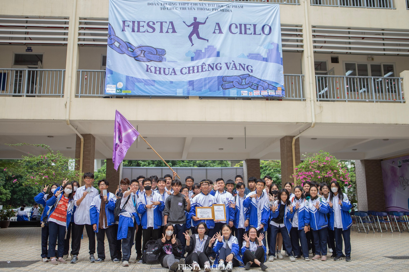 Nguồn ảnh: FB Trường THPT chuyên Đại học Sư phạm. Nguồn ảnh: FB Trường THPT chuyên Đại học Sư phạm.