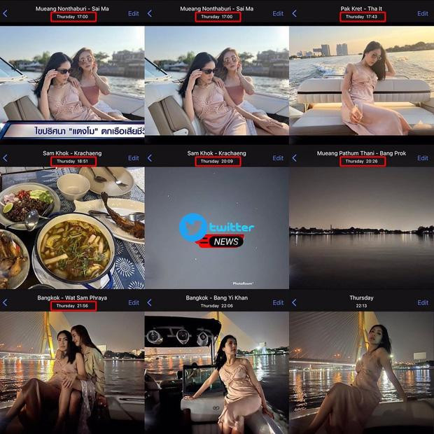 Trước khi xảy ra tai nạn, Tangmo đã chụp rất nhiều ảnh cho Kratik. - Ảnh: CH3