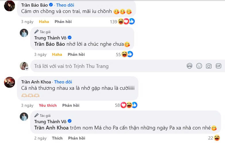 BB Trần và &quot;con trai&quot; Kay Trần cũng nhiệt tình hưởng ứng.