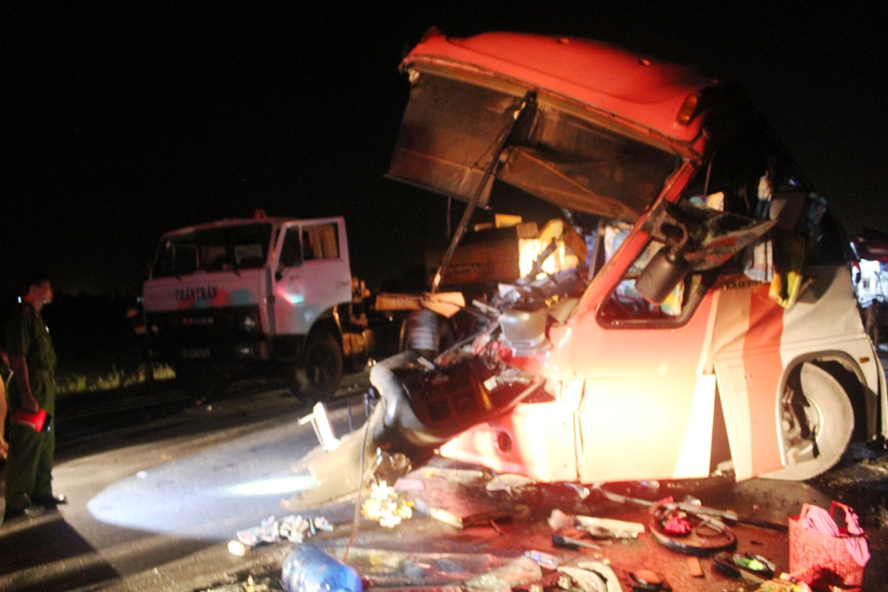 Hiện trường vụ tai nạn