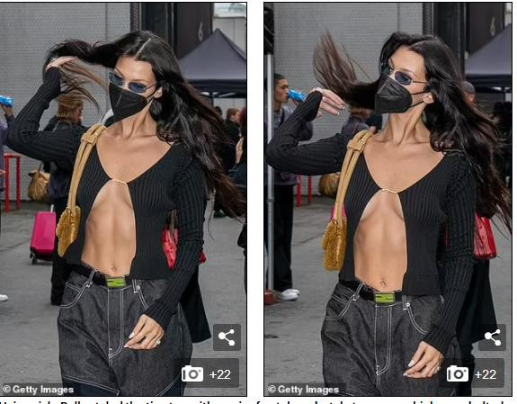 Bella Haidid sở hữu body "cực phẩm" với chiều cao 1m74 với số đo 86-61-86 (cm).