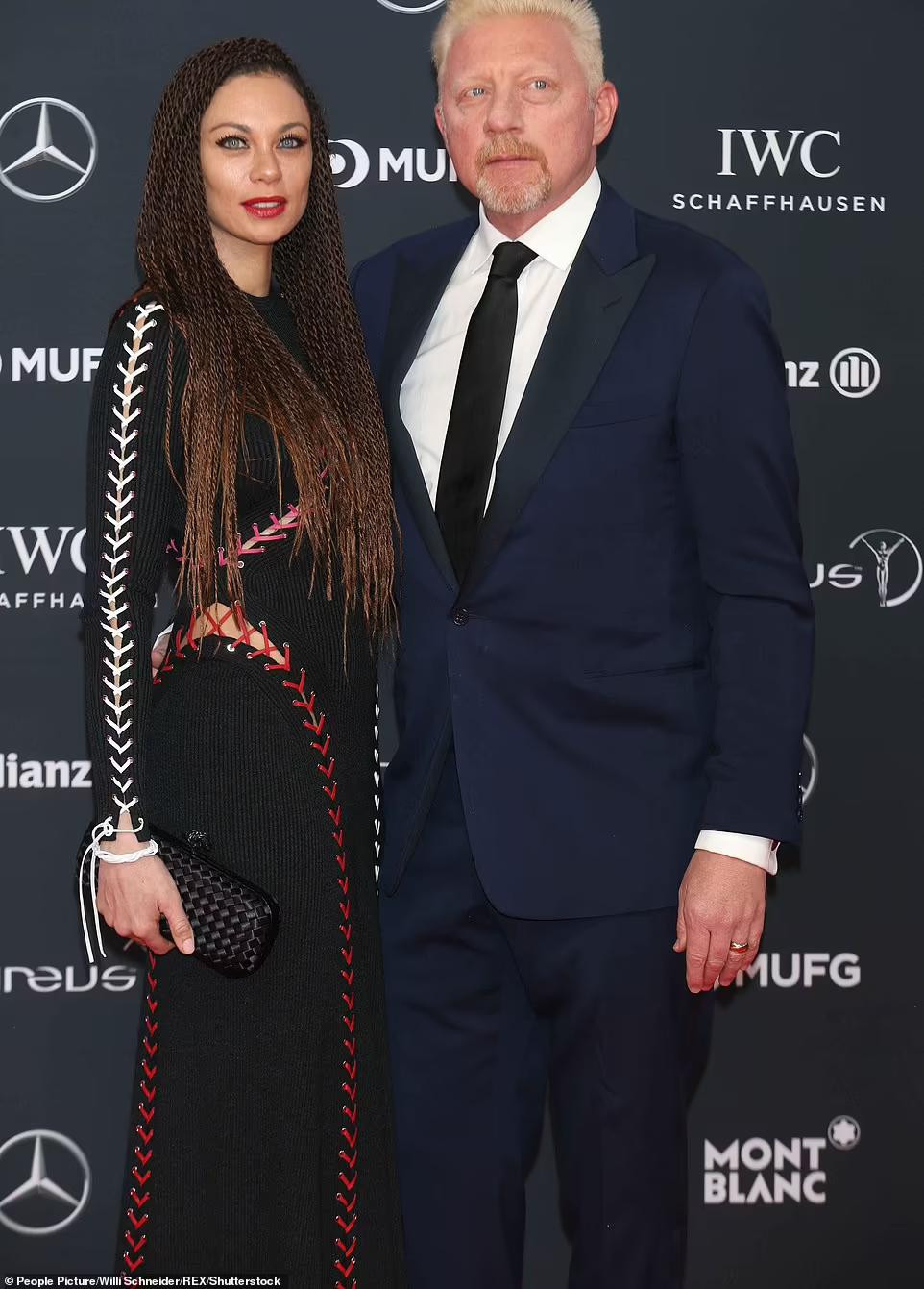 Lilly và chồng cũ thuở mặn nồng.