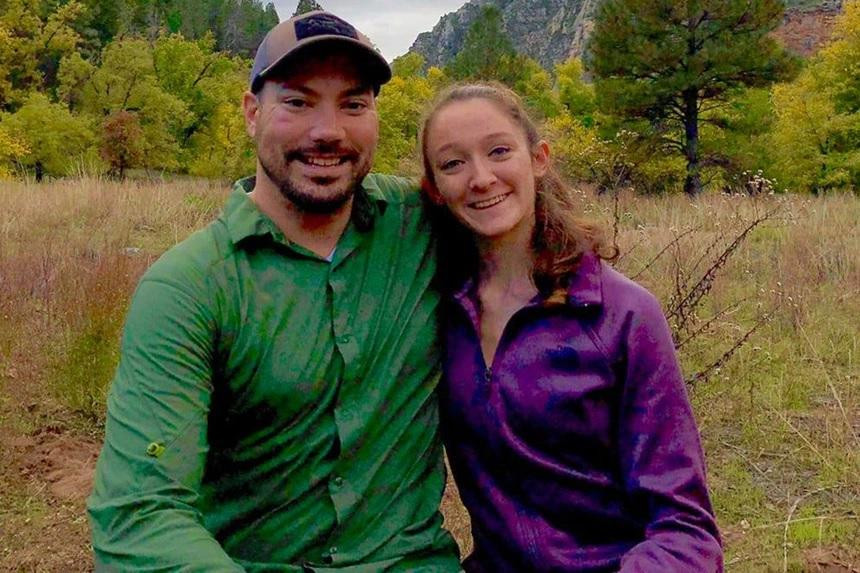 Colleen Hoopes và Christopher Hoopes lấy nhau được hai năm thì Colleen qua đời. Ảnh: People.