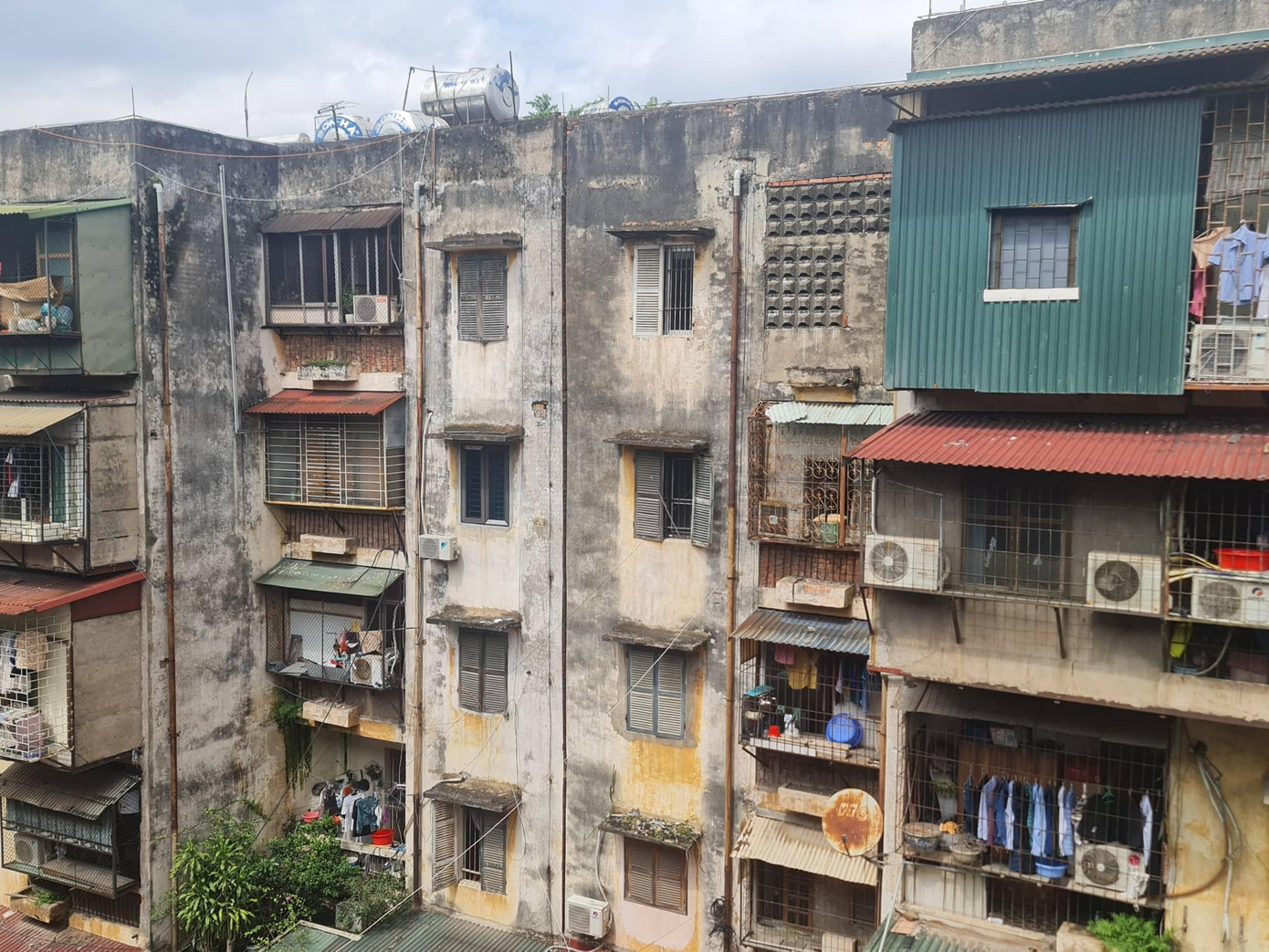 Toàn cảnh khu tập thể Rau quả nông sản