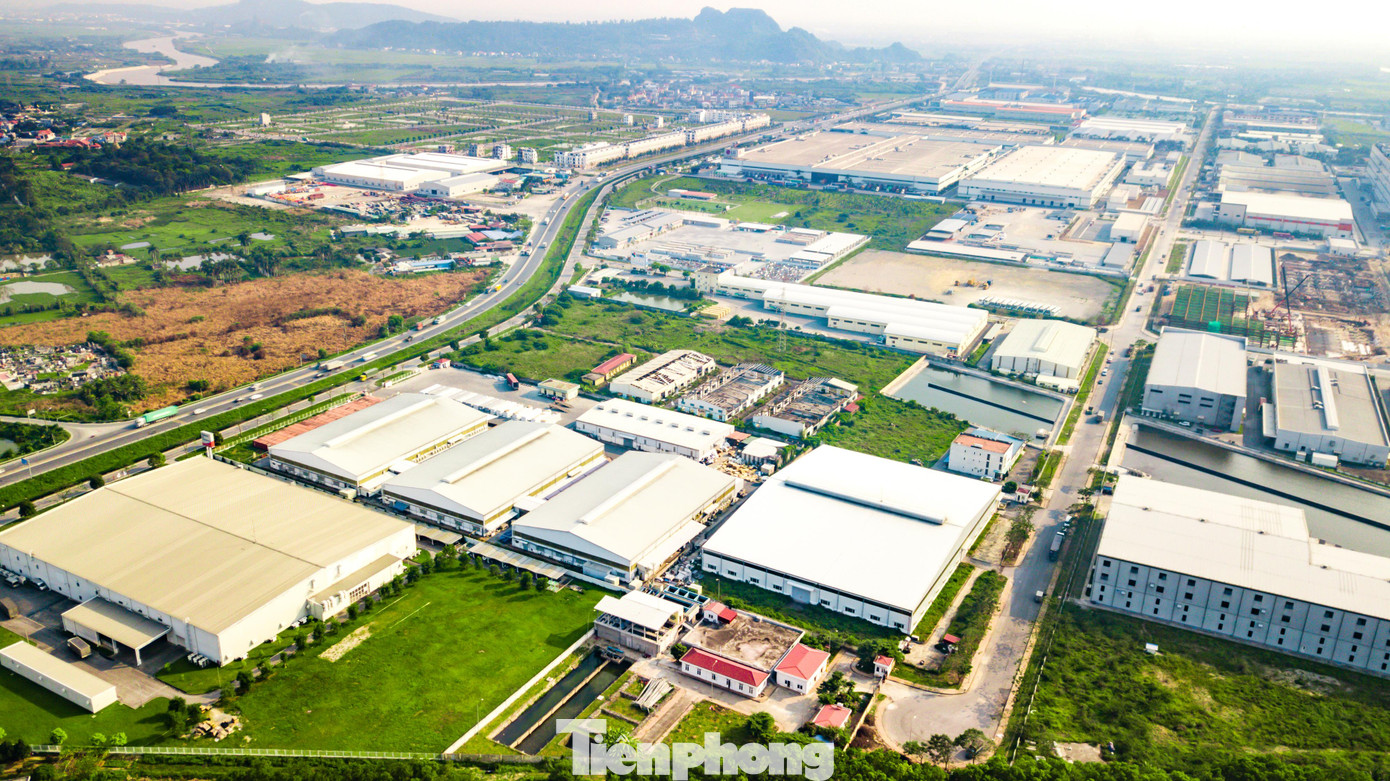 Tỷ lệ lấp đầy các KCN tại Hà Nội, Bắc Ninh, Bắc Giang đã chạm mức 96%, trong khi Hưng Yên là 77% và Hải Phòng ở mức 68%.