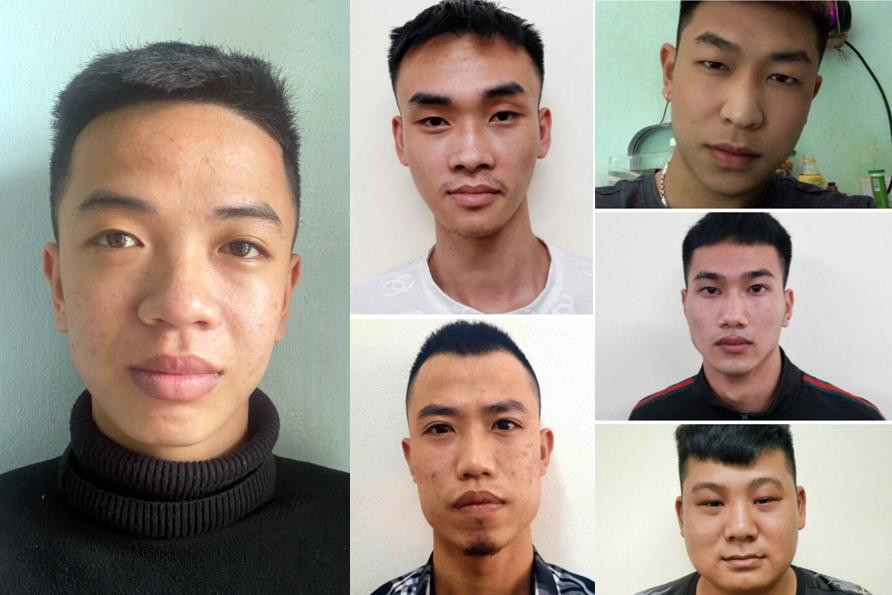 Các đối tượng bị khởi tố. Các đối tượng bị khởi tố.