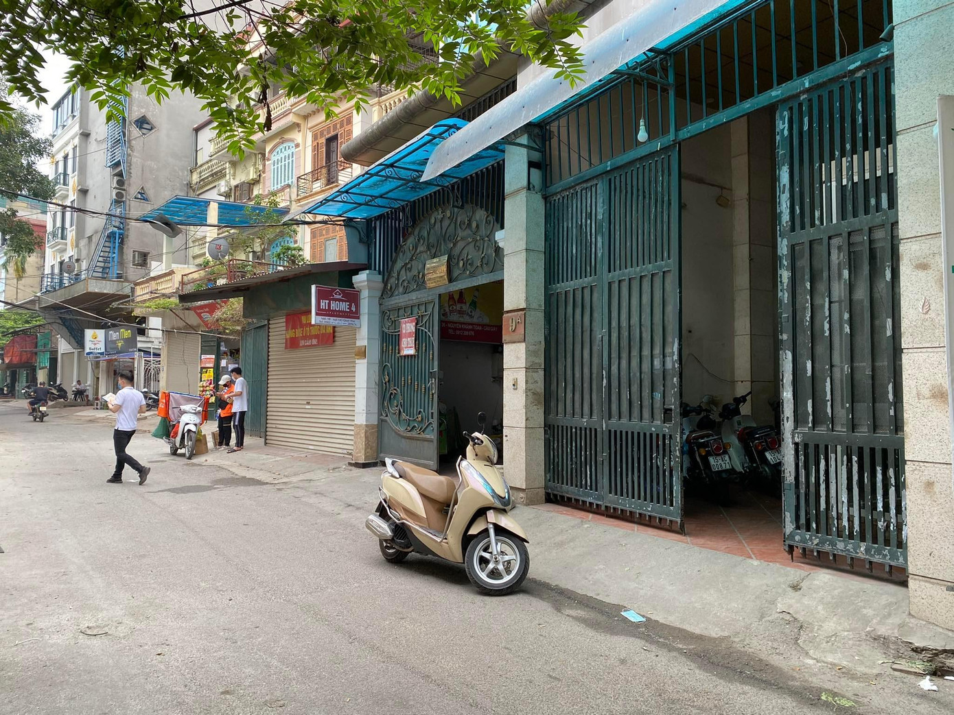 Khu vực nơi xảy ra sự việc. Ảnh: G.Đ