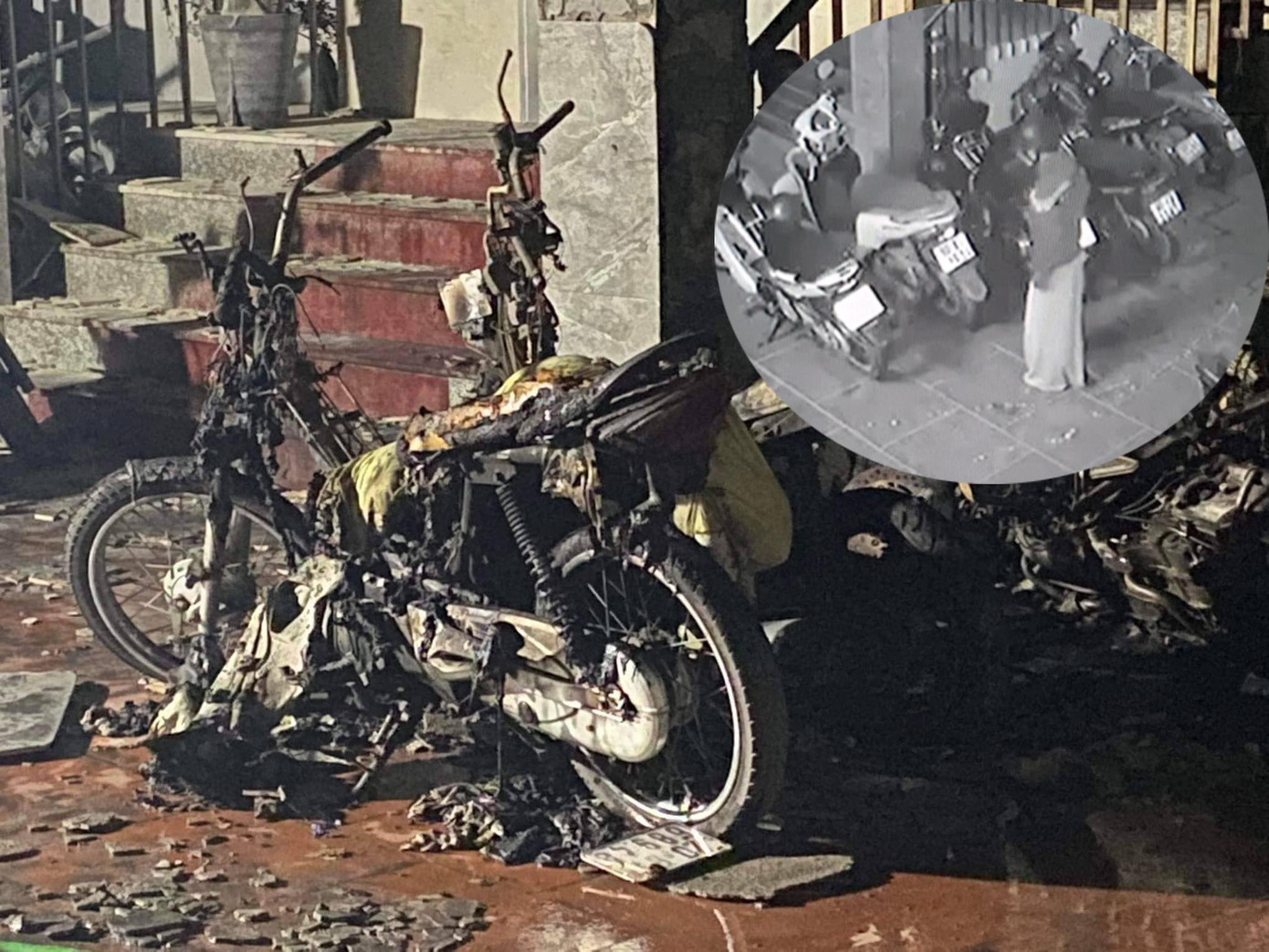 Hiện trường và camera ghi lại việc Hải phóng hỏa. Hiện trường và camera ghi lại việc Hải phóng hỏa.