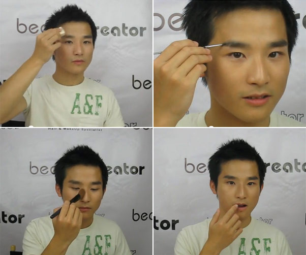 Những bước trang điểm cơ bản cho nam giới