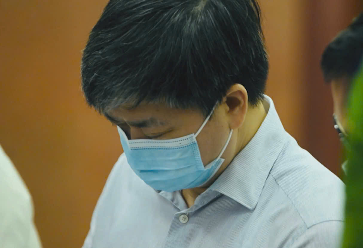 Ông Lê Đức Thọ tại phiên tòa phúc thẩm ngày 6/5