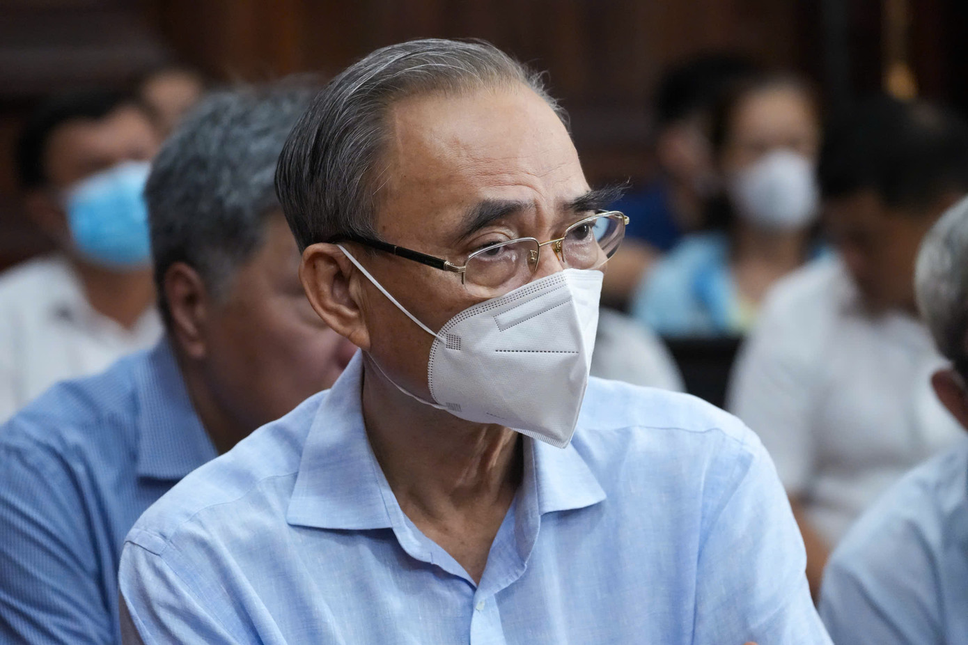 Cựu Tổng giám đốc Vinafood 2 - bị cáo Trương Thanh Phong tại phiên tòa.