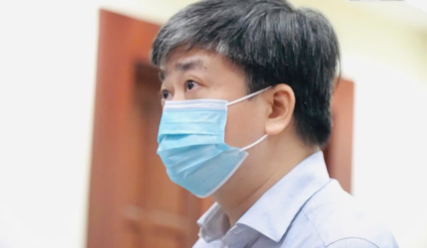 Bị cáo Lê Đức Thọ tại phiên tòa phúc thẩm.