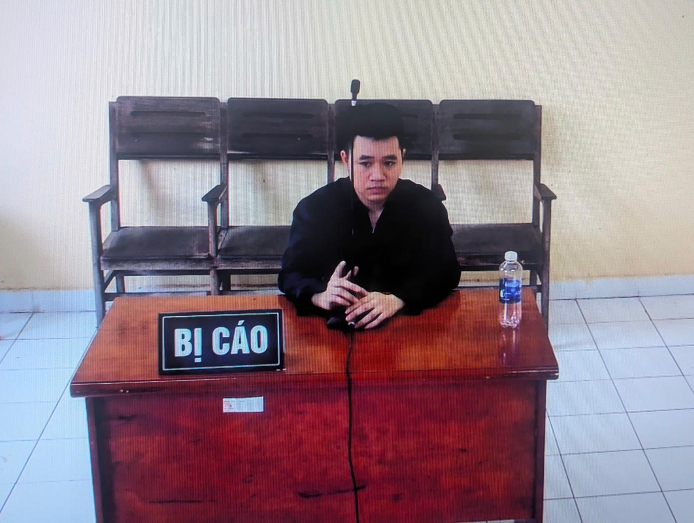 Bị cáo Trương Thanh Tịnh tại phiên tòa (Ảnh chụp qua màn hình). Bị cáo Trương Thanh Tịnh tại phiên tòa (Ảnh chụp qua màn hình).