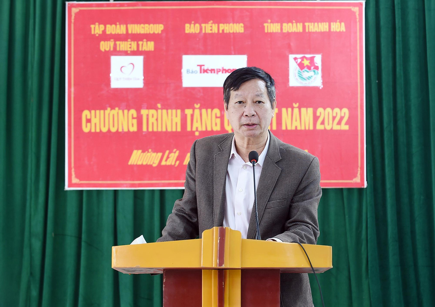 Ông Lê Khắc Hiệp phát biểu tại chương trình