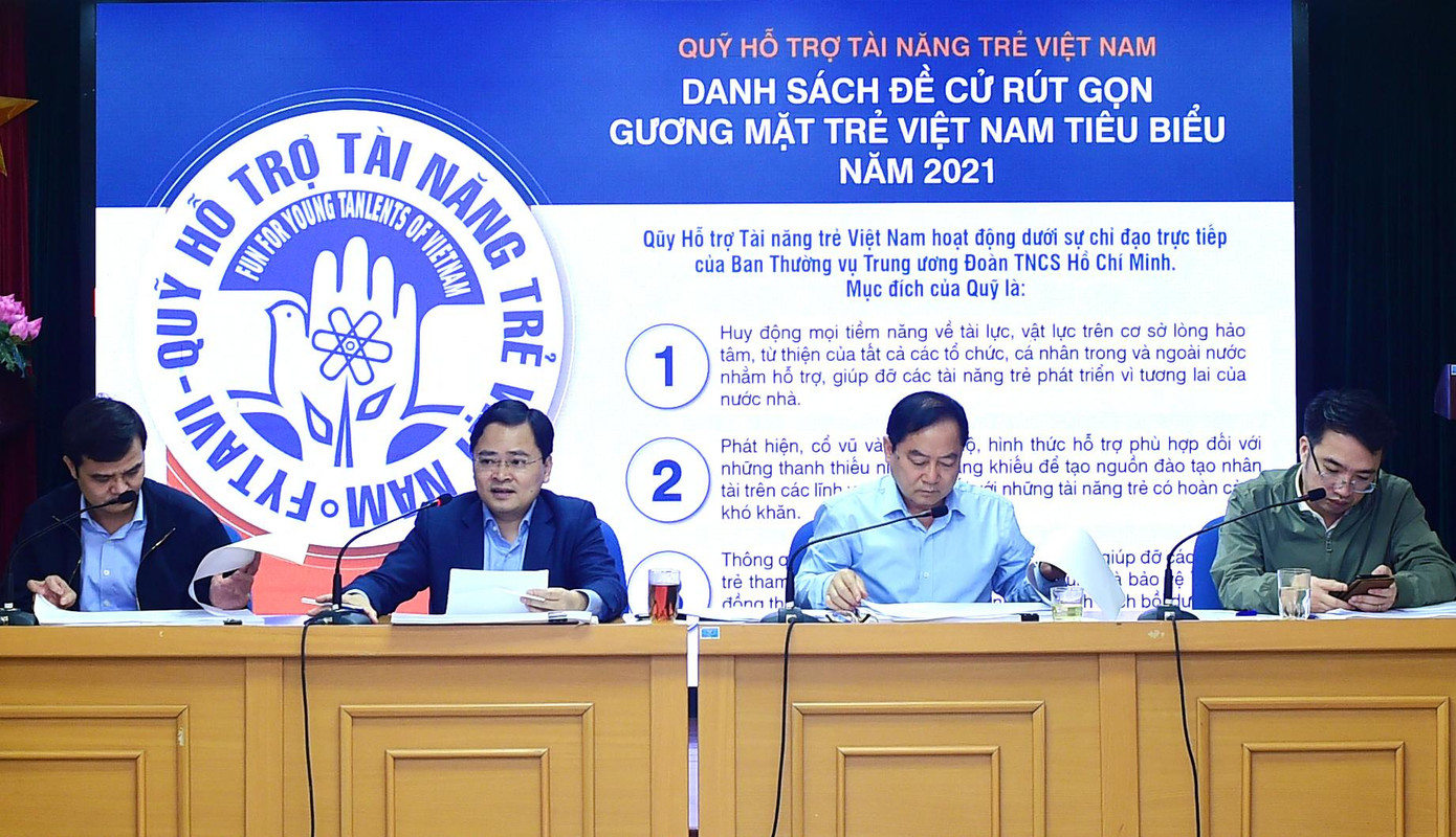 Hội đồng xét tặng Giải thưởng Gương mặt trẻ Việt Nam tiêu biểu năm 2021 họp lần thứ nhất.