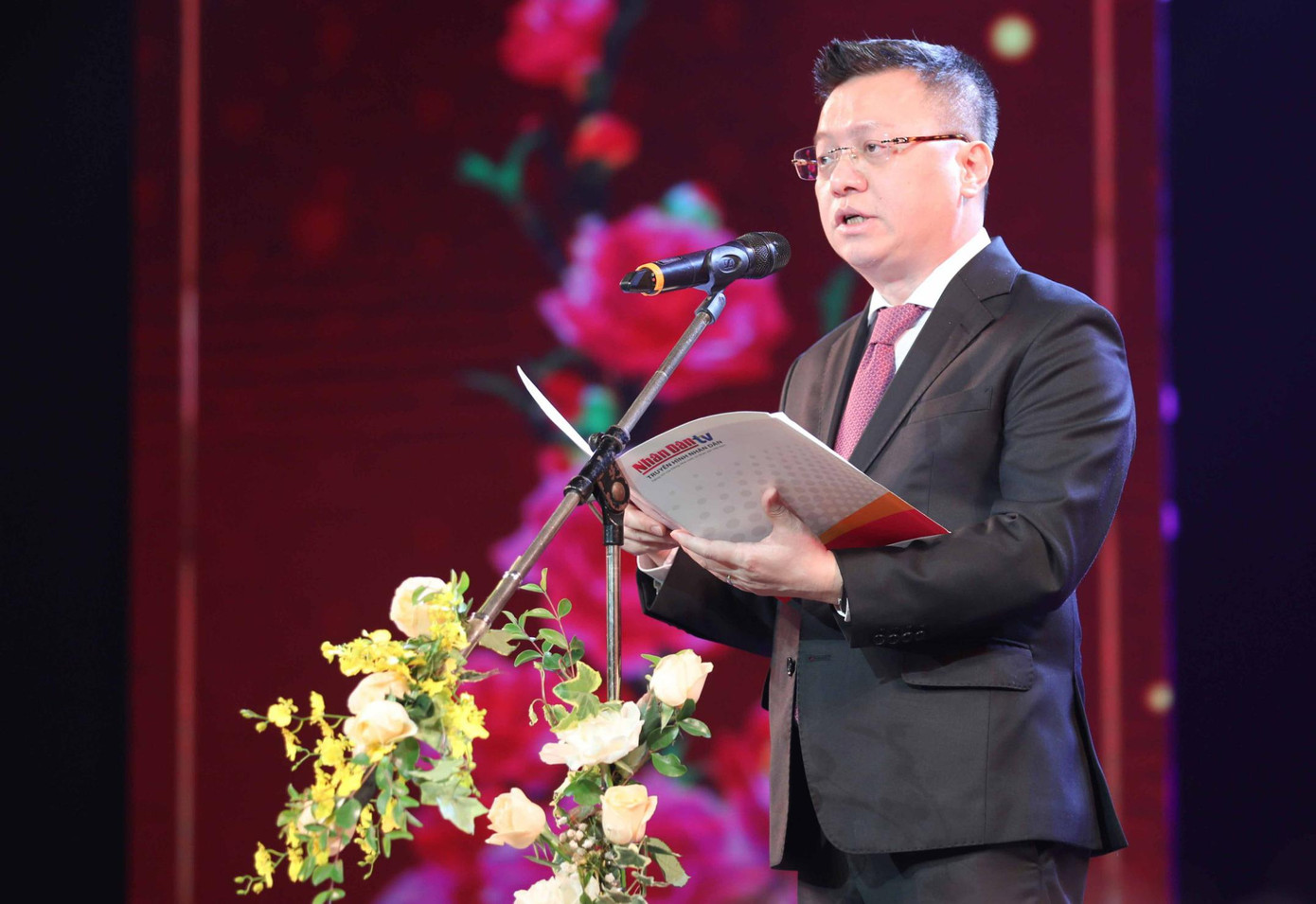 Ông Lê Quốc Minh phát biểu tại chương trình.