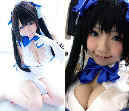 Nữ sinh Nhật đua nhau nâng ngực bằng ruy băng ảnh 4