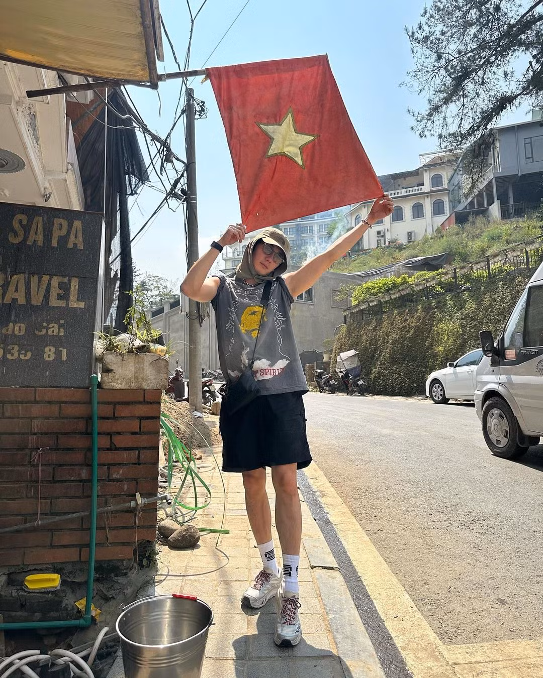 Jung Il Woo có mặt ở Sa Pa sau một ngày đặt chân đến Việt Nam. Ảnh: IG. Jung Il Woo có mặt ở Sa Pa sau một ngày đặt chân đến Việt Nam. Ảnh: IG.