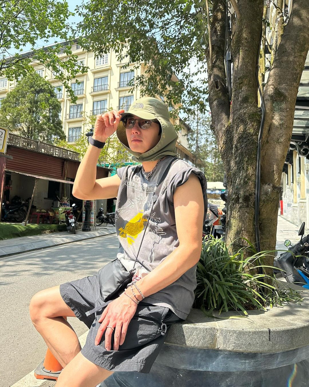 Jung Il Woo có mặt ở Sa Pa sau một ngày đặt chân đến Việt Nam. Ảnh: IG. Jung Il Woo có mặt ở Sa Pa sau một ngày đặt chân đến Việt Nam. Ảnh: IG.