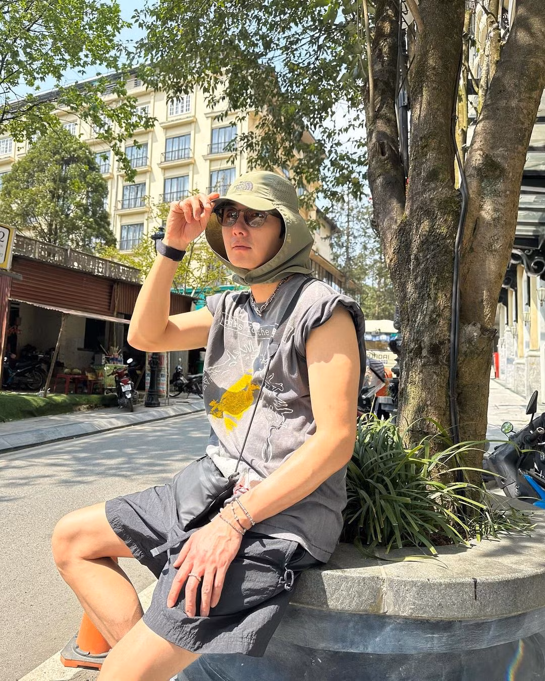 Jung Il Woo có mặt ở Sa Pa sau một ngày đặt chân đến Việt Nam. Ảnh: IG. Jung Il Woo có mặt ở Sa Pa sau một ngày đặt chân đến Việt Nam. Ảnh: IG.