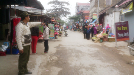 Hiện trường nơi xảy ra án mạng. Ảnh: T.N