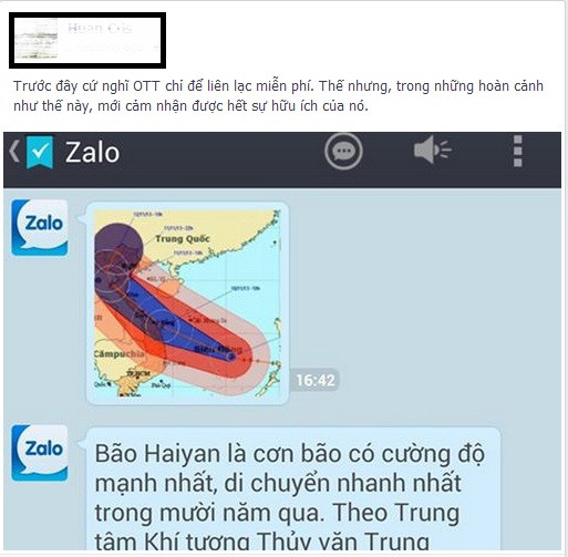 “Trước đây cứ nghĩ OTT chỉ để liên lạc miễn phí. Thế nhưng, trong những hoàn cảnh như thế này, mới cảm nhận được hết sự hữu ích của nó.” – Một người dùng cho biết
