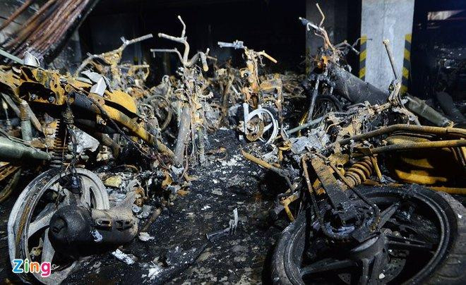 Hiện trường vụ cháy chung cư Carina năm 2018. Ảnh: Lê Quân. Hiện trường vụ cháy chung cư Carina năm 2018. Ảnh: Lê Quân.