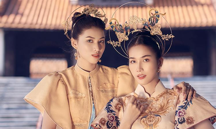 Sự thân thiết trong tính cách và đồng điệu trong cách ăn mặc của cặp chị em Á hậu Phương Anh - Ngọc Thảo khiến fans ngưỡng mộ.