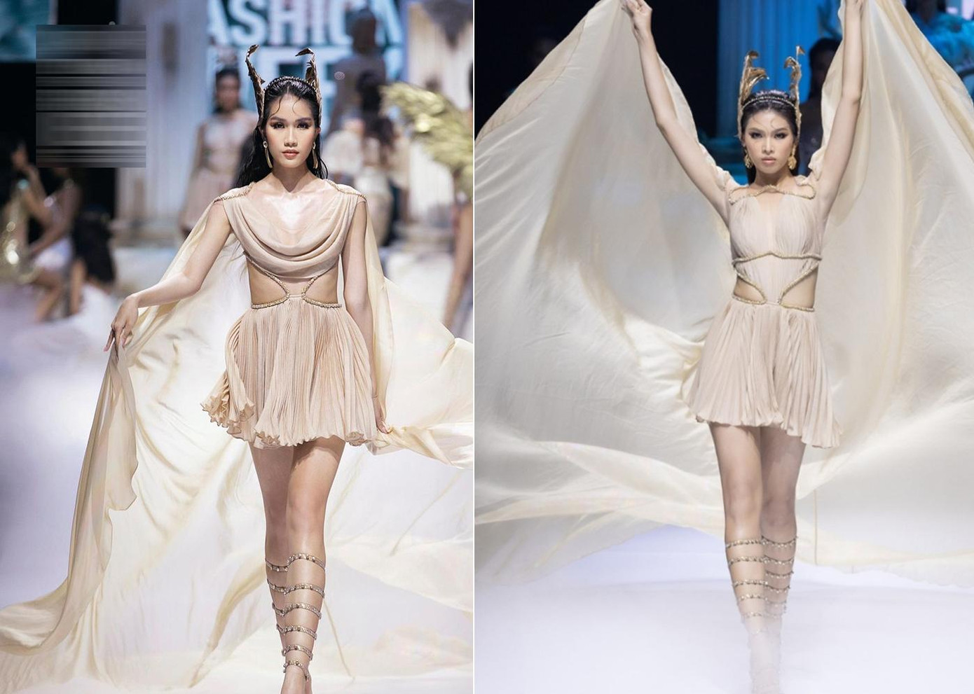 Sở hữu nhan sắc xinh đẹp và vóc dáng chuẩn nên cả Phương Anh và Ngọc Thảo đều rất được các nhà thiết kế yêu thích. Cả hai thường xuyên cùng góp mặt trong một show diễn thời trang với những bộ trang phục không khác gì đồ đôi.