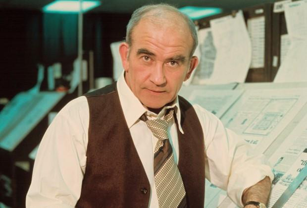 Chân dung nam diễn viên Ed Asner - người gắn liền với vai diễn nổi tiếng Lou Grant. (Ảnh: Internet)