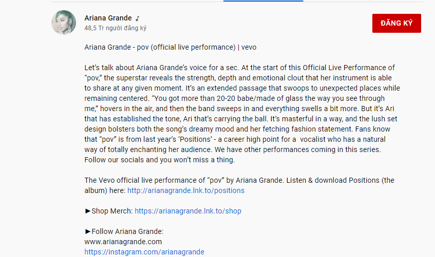 "...Chúng tôi còn nhiều màn trình diễn sắp tới trong series này. Hãy theo dõi chúng tôi trên mạng xã hội để không bỏ lỡ nhé." "...Chúng tôi còn nhiều màn trình diễn sắp tới trong series này. Hãy theo dõi chúng tôi trên mạng xã hội để không bỏ lỡ nhé."