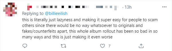 "Điều này thực sự là lười nhác và khiến cho những kẻ muốn trục lợi, lừa đảo người khác dễ dàng hơn. Bởi chẳng thể nào phân biệt hàng thật với hàng giả..." "Điều này thực sự là lười nhác và khiến cho những kẻ muốn trục lợi, lừa đảo người khác dễ dàng hơn. Bởi chẳng thể nào phân biệt hàng thật với hàng giả..."