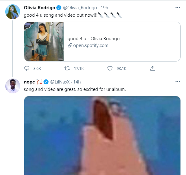 &quot;Bài hát lẫn MV đều tuyệt vời. Anh cực kì mong chờ album của em đấy!&quot;.