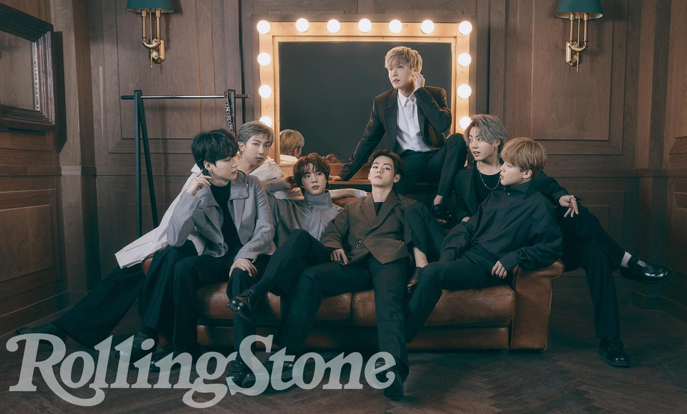 BTS trên số mới nhất của tạp chí Rolling Stone.