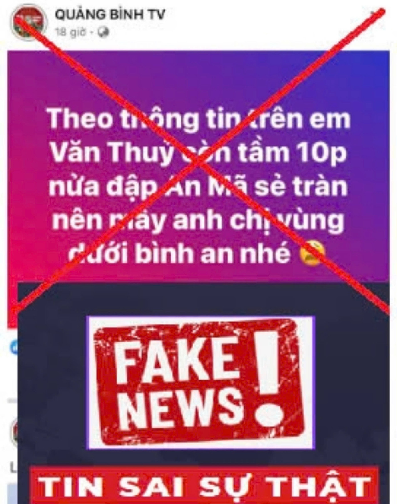 QUẢNG BÌNH TV là một trang mạng xã hội có lượng tương tác lớn.