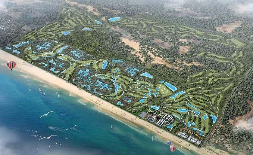 Phối cảnh tổng thể FLC Quảng Bình.