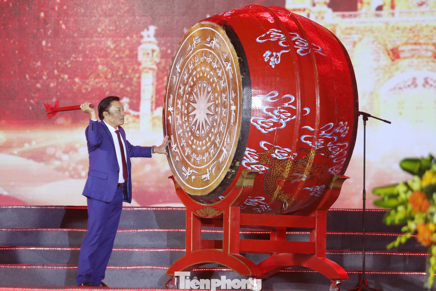 Ông Nguyễn Huy Ngọc, Phó Chủ tịch UBND tỉnh Phú Thọ, Trưởng Ban tổ chức lễ hội.