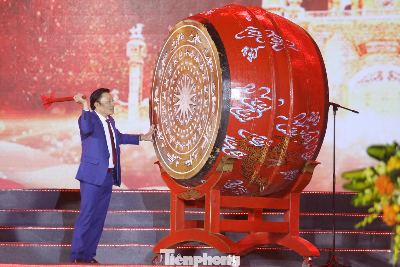 Ông Nguyễn Huy Ngọc, Phó Chủ tịch UBND tỉnh Phú Thọ, Trưởng Ban tổ chức lễ hội.