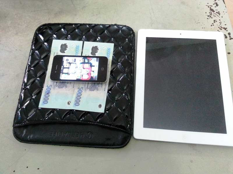 Tang vật vụ cướp