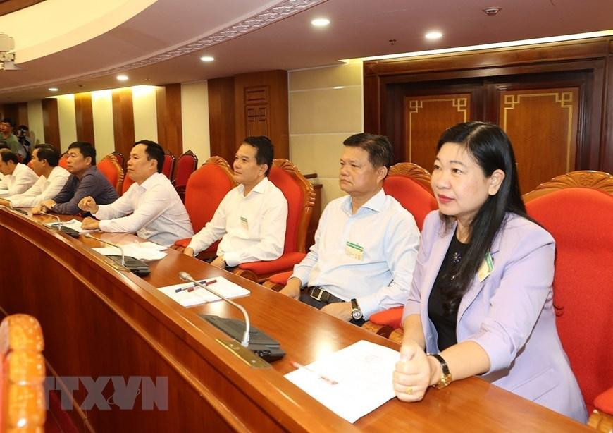 Các đại biểu dự hội nghị. (Ảnh: Trí Dũng/TTXVN) Các đại biểu dự hội nghị. (Ảnh: Trí Dũng/TTXVN)