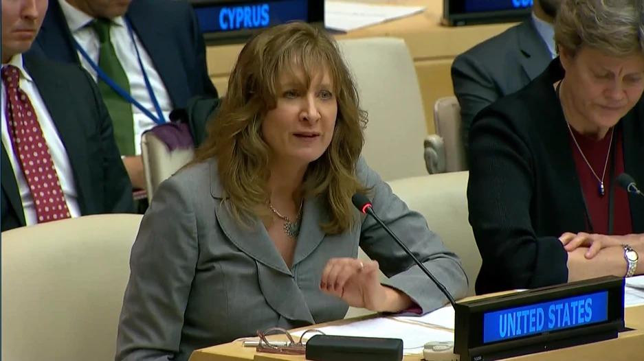 Bà Beth Van Schaack. Ảnh: usun.usmission.gov Bà Beth Van Schaack. Ảnh: usun.usmission.gov