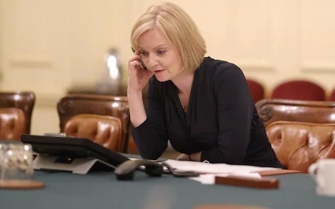 Cựu Thủ tướng Anh Liz Truss. Ảnh: Số 10 phố Downing