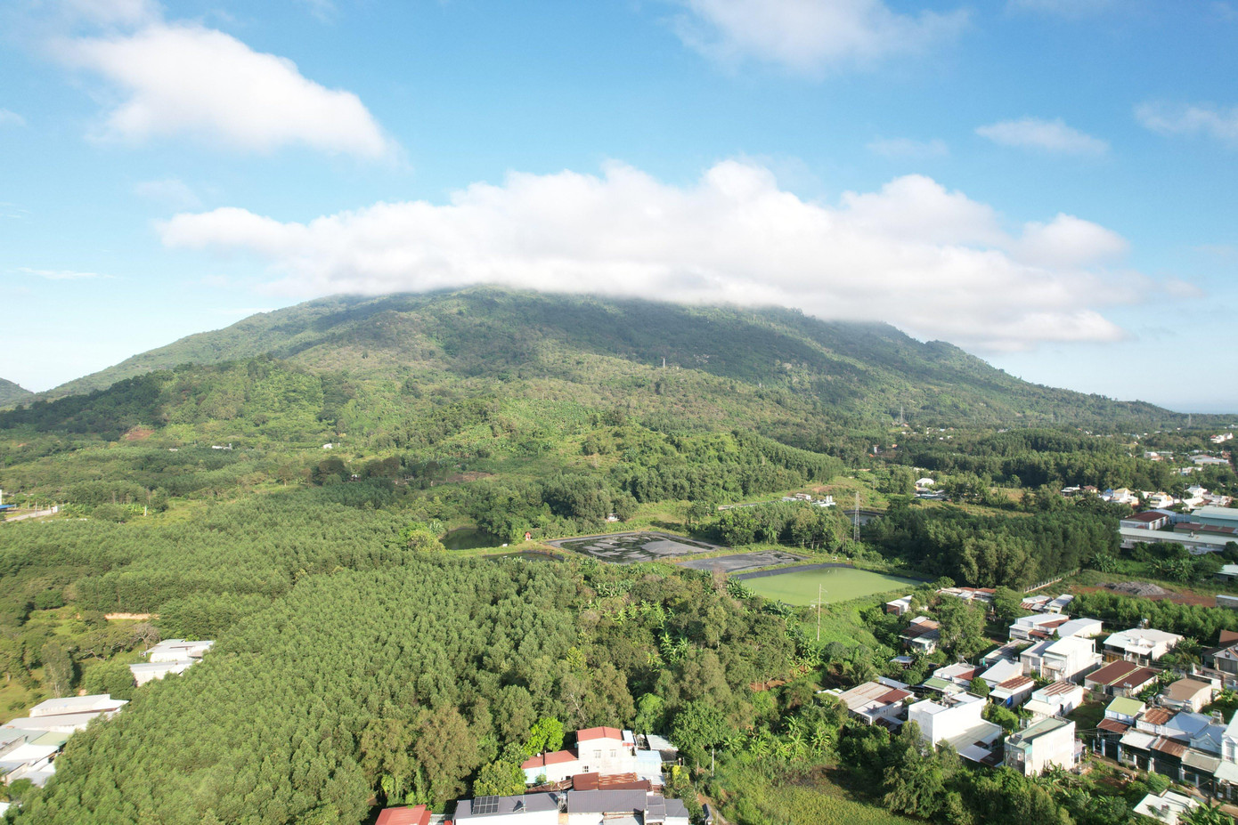 Đám mây được chụp lúc 8h sáng (Ảnh: Nguyễn Đức Tân/ Người Xuân Lộc)