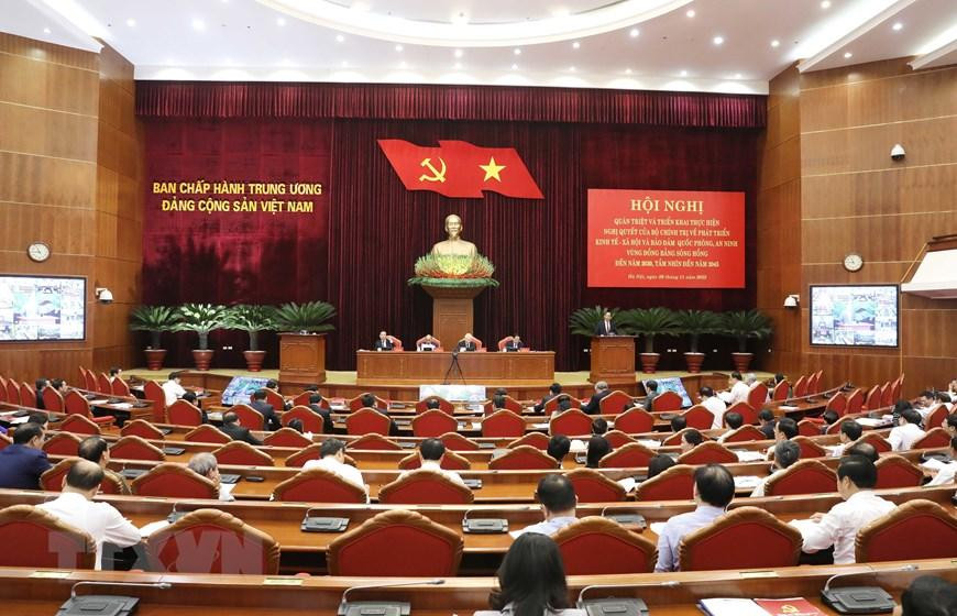 Toàn cảnh hội nghị. (Ảnh: Phương Hoa/TTXVN) Toàn cảnh hội nghị. (Ảnh: Phương Hoa/TTXVN)