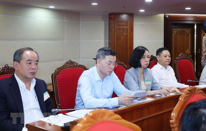 Các đại biểu dự hội nghị. (Ảnh: Phương Hoa/TTXVN) Các đại biểu dự hội nghị. (Ảnh: Phương Hoa/TTXVN)