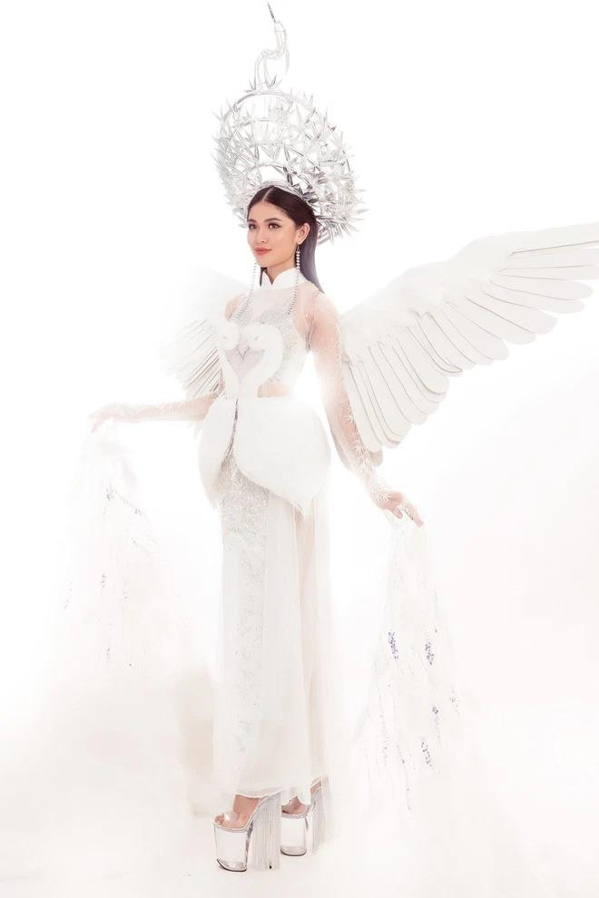 Một năm sau khi giành giải Á hậu 2 tại HHVN 2016, Á hậu Thùy Dung đại diện Việt Nam tham dự Hoa hậu Quốc tế 2017 ở Nhật Bản. Á hậu Thùy Dung mang tới cuộc thi bộ áo dài có tên Tiên Dung, lấy cảm hứng từ tà áo dài truyền thống của dân tộc, kết hợp với hình ảnh quen thuộc trong tâm thức người Việt, con Cò.