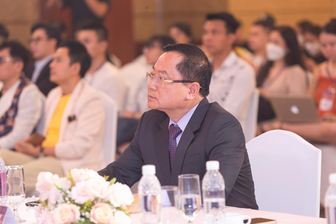 Nhà báo Lê Xuân Sơn – Trưởng BTC cuộc thi Hoa hậu Việt Nam 2022.